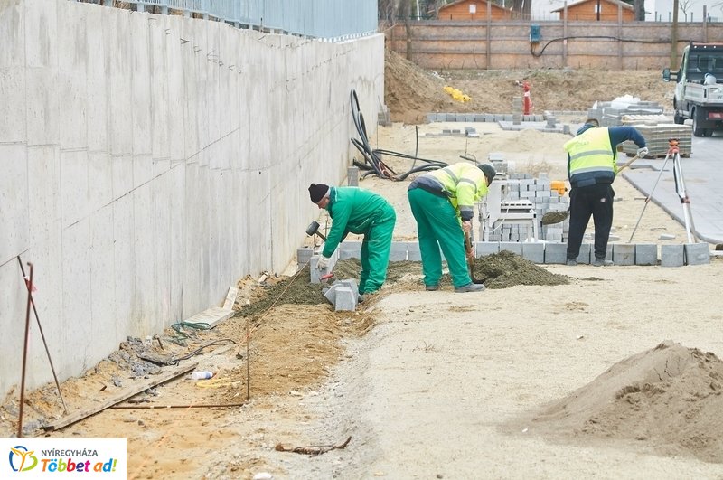 Hotel Sóstó SPA munkálatok
