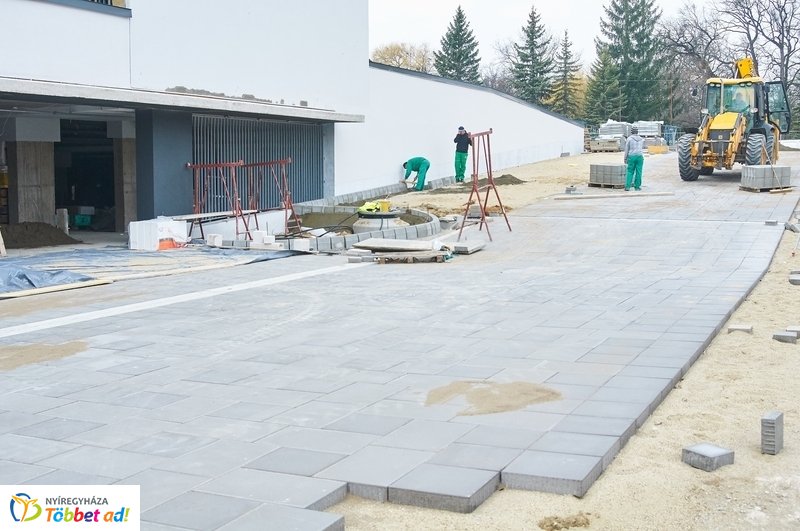 Hotel Sóstó SPA munkálatok