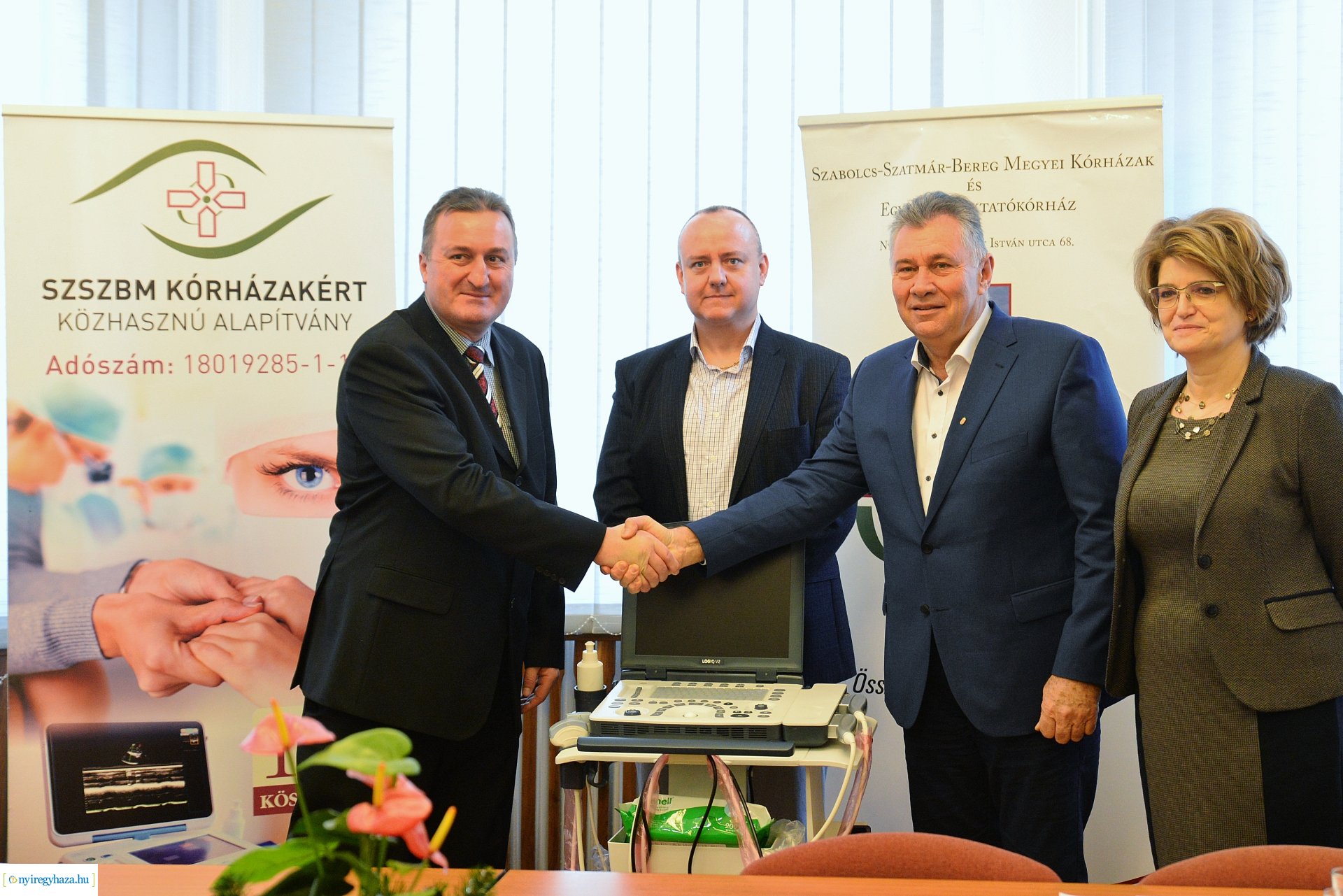 Hübner-H Kft.  adomány a kórháznak