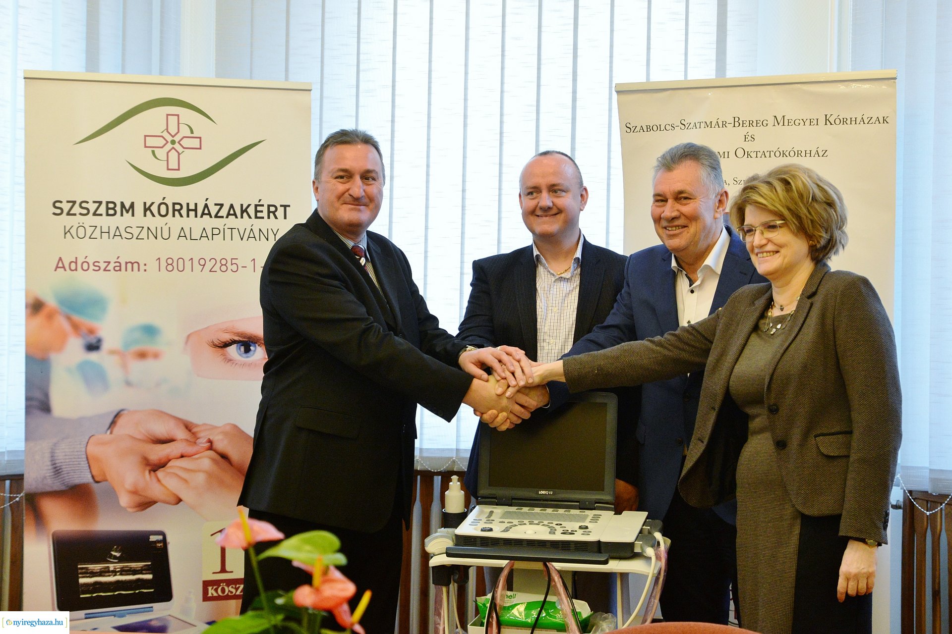 Hübner-H Kft.  adomány a kórháznak