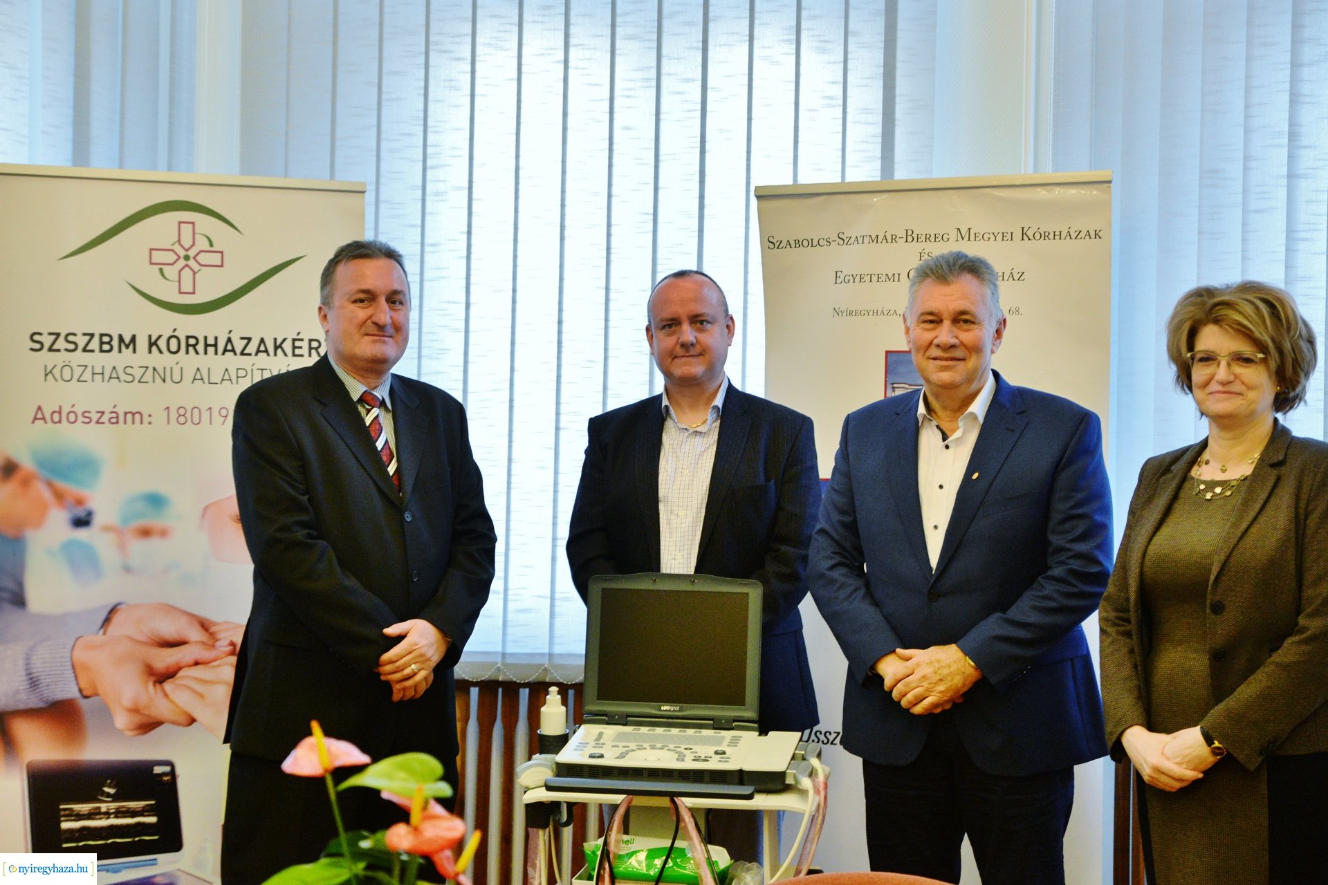 Hübner-H Kft.  adomány a kórháznak