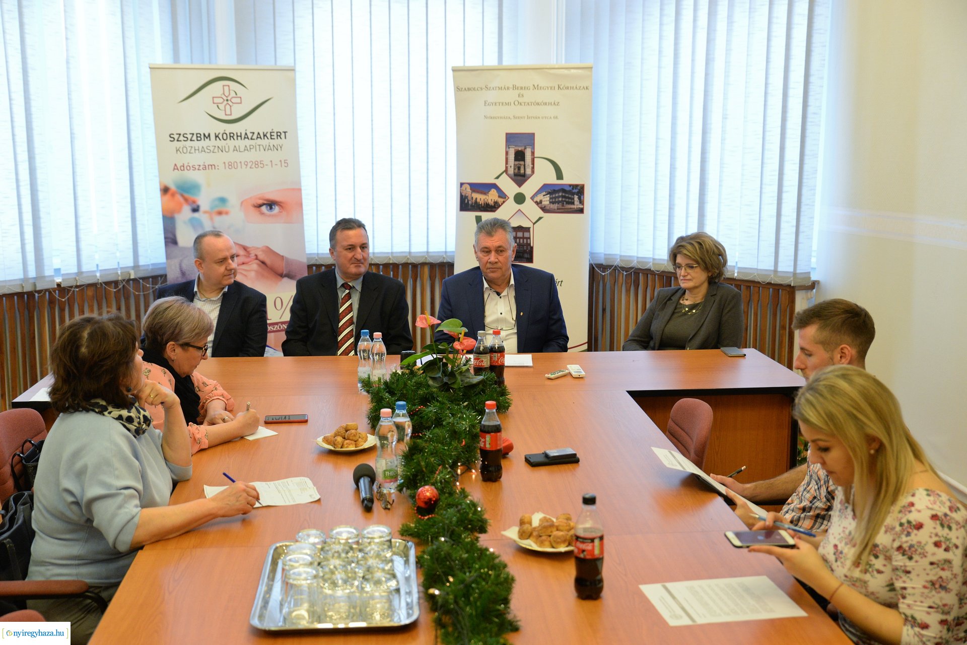 Hübner-H Kft.  adomány a kórháznak