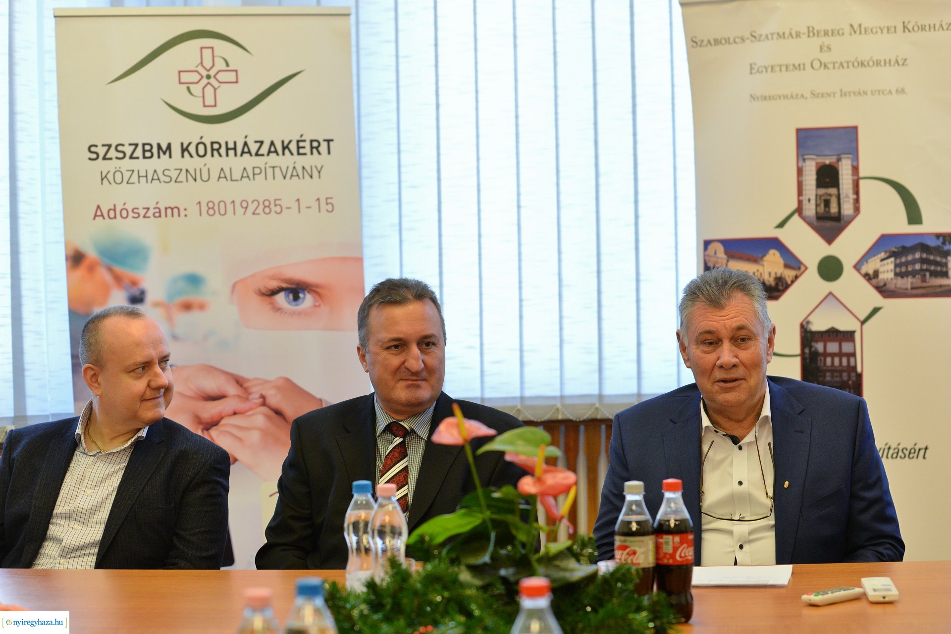 Hübner-H Kft.  adomány a kórháznak