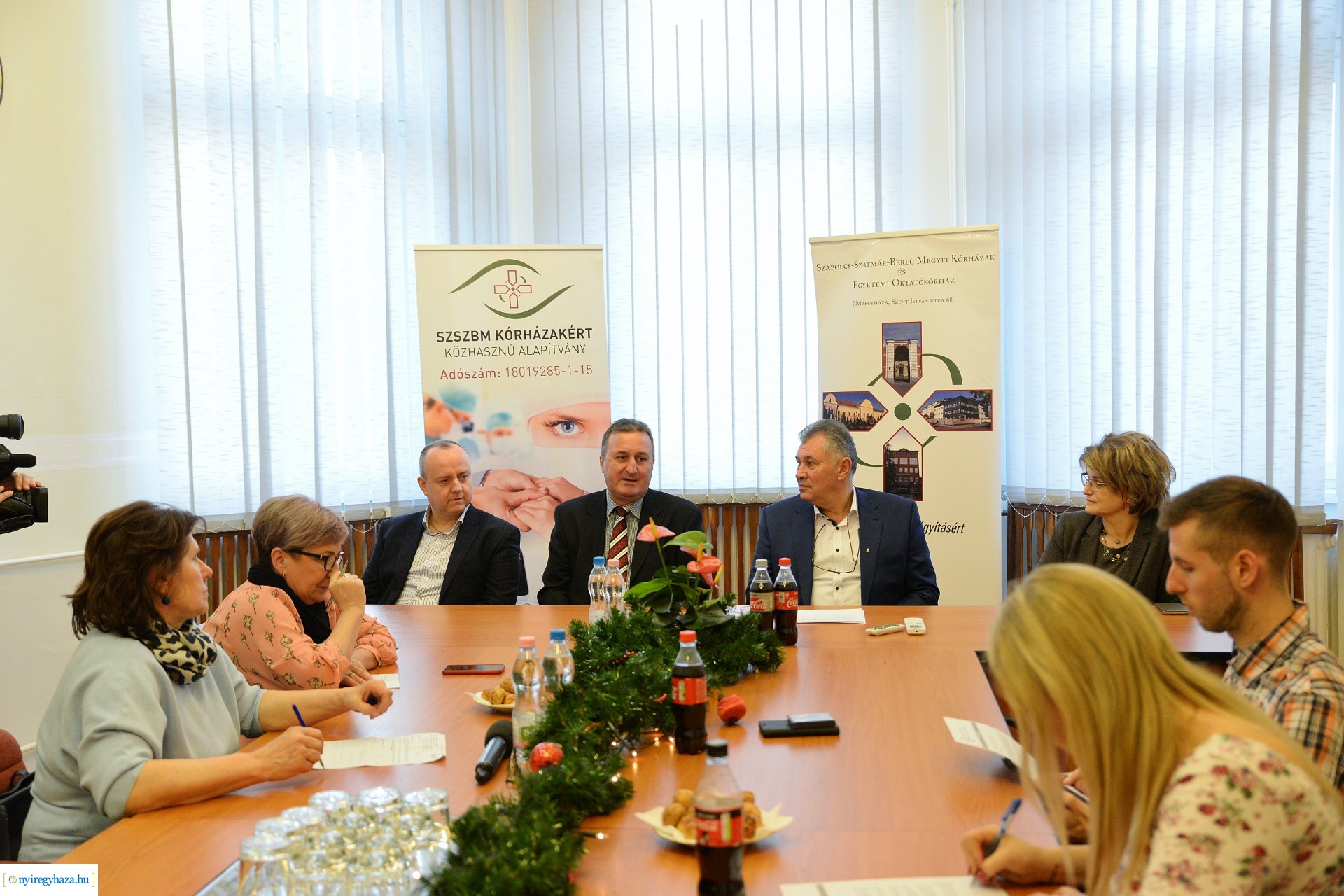 Hübner-H Kft.  adomány a kórháznak