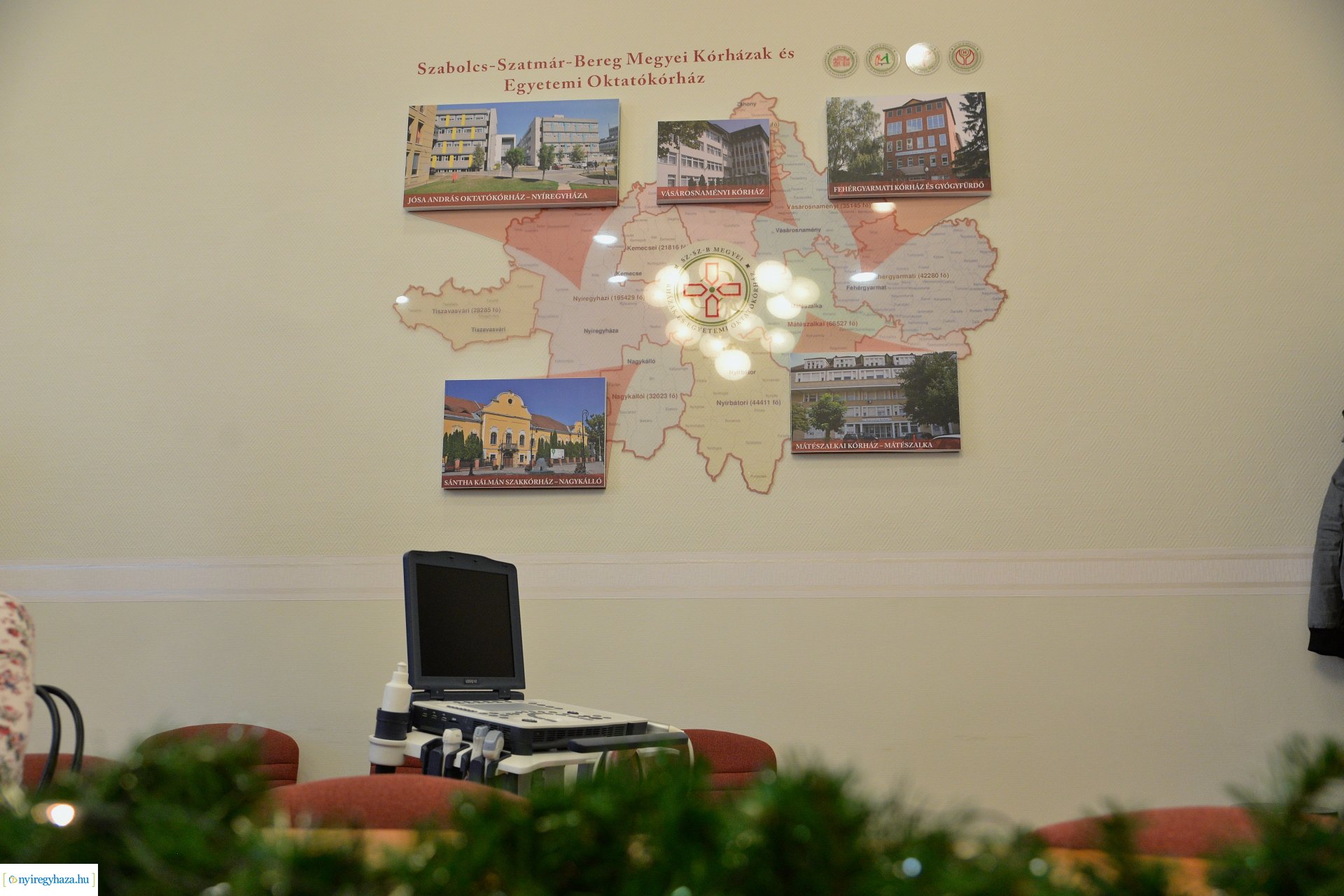 Hübner-H Kft.  adomány a kórháznak