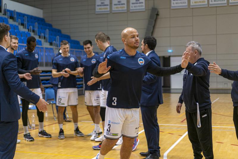 Hübner Nyíregyháza BS - Budapesti Honvéd Sportegyesület kosárlabda mérkőzés a Continental Arénában