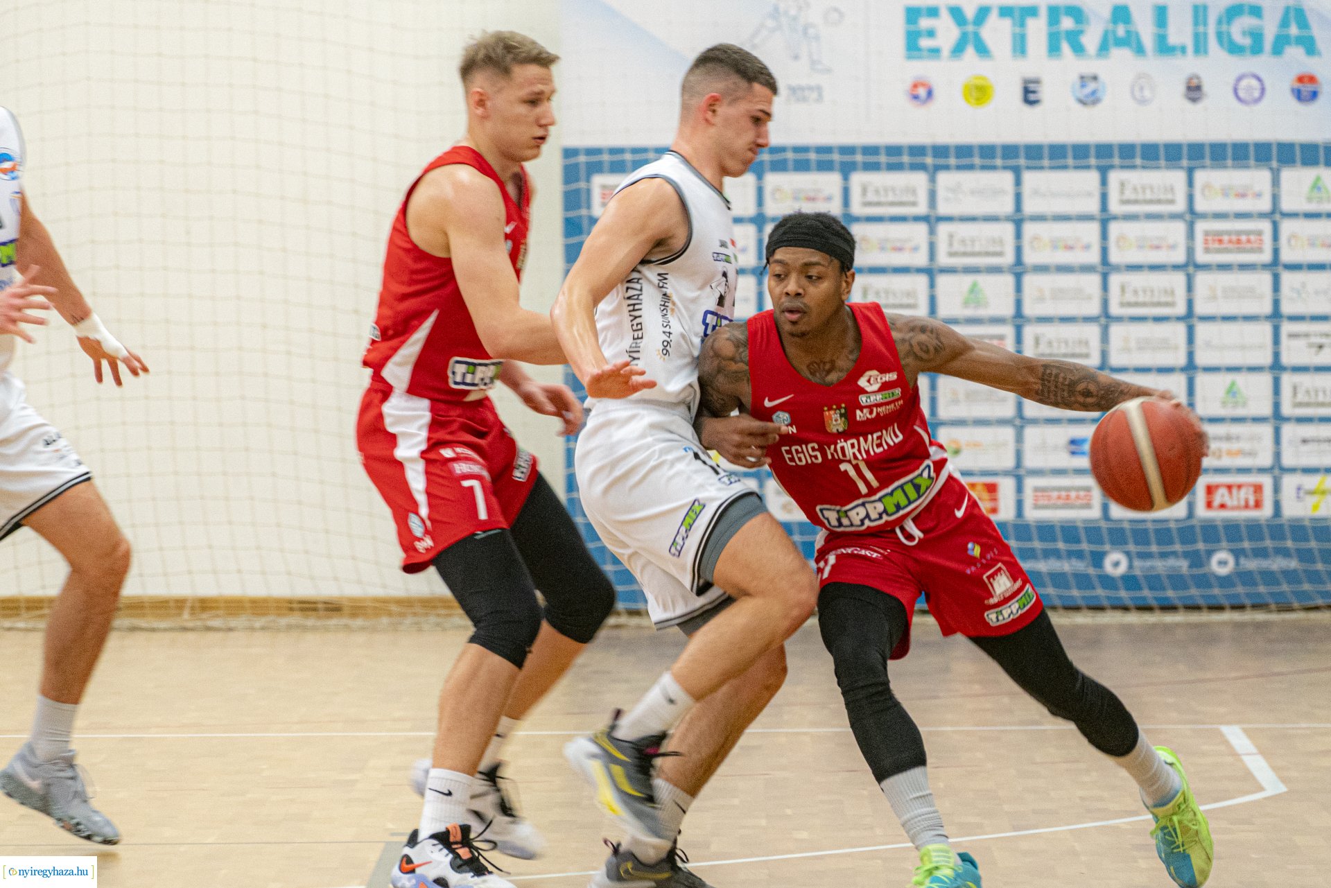HÜBNER Nyíregyháza BS - Egis Körmend kosárlabda mérkőzés