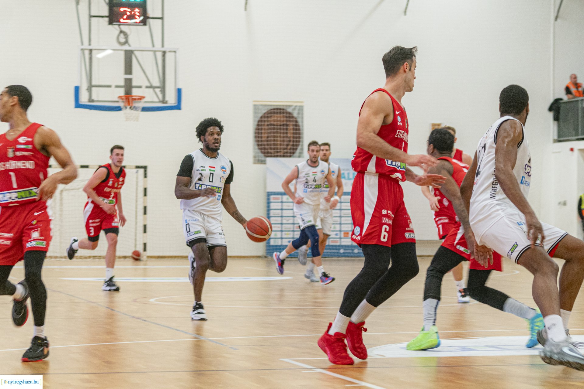 HÜBNER Nyíregyháza BS - Egis Körmend kosárlabda mérkőzés
