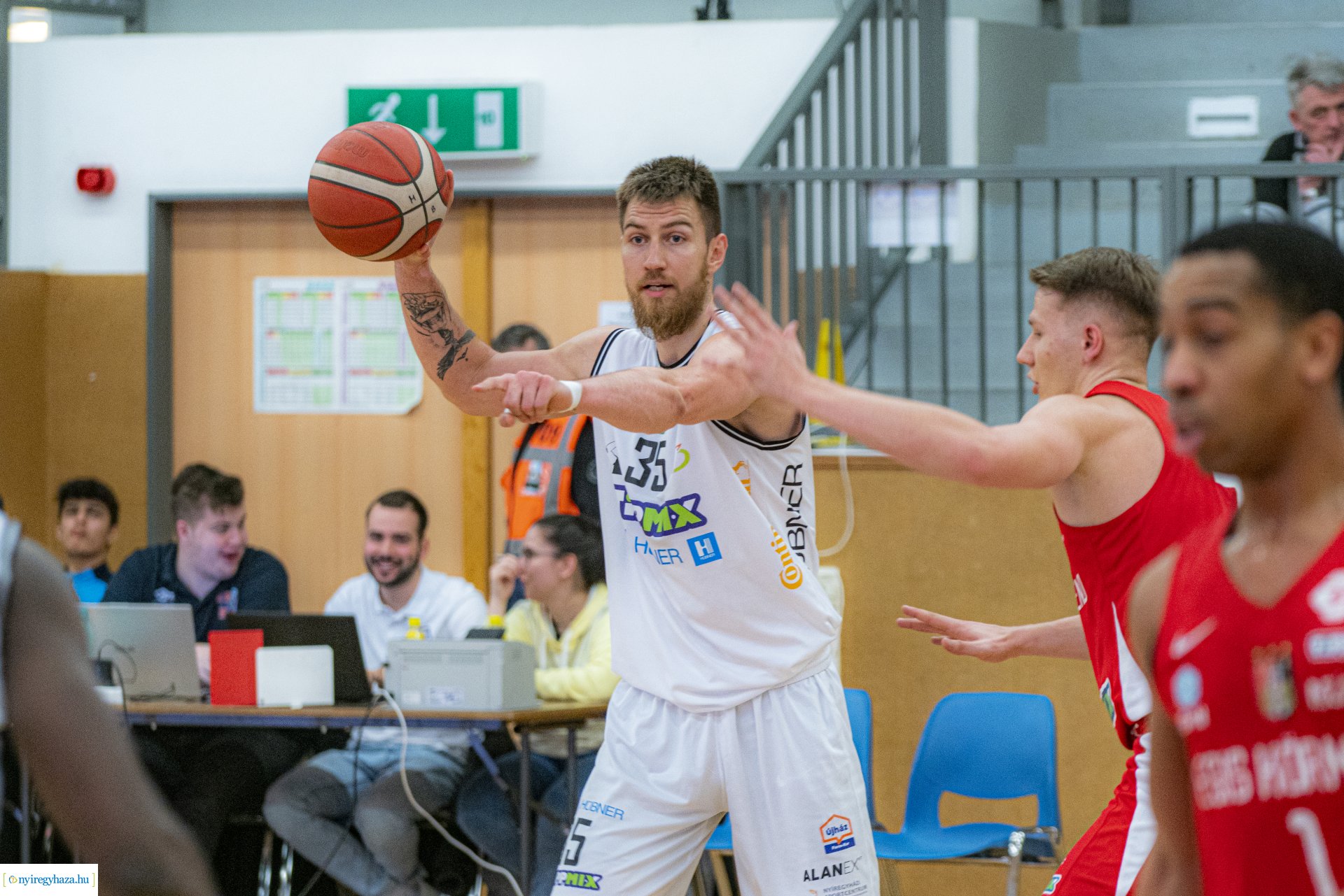 HÜBNER Nyíregyháza BS - Egis Körmend kosárlabda mérkőzés