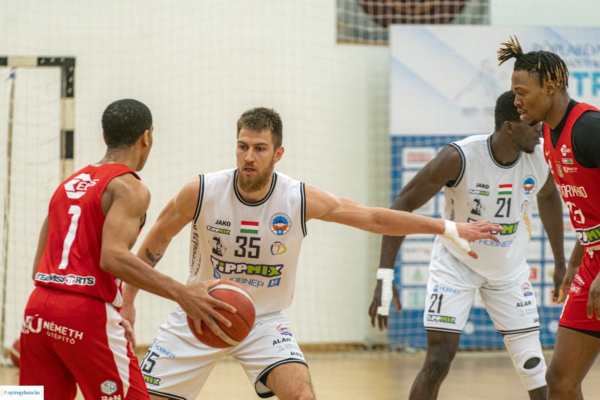 HÜBNER Nyíregyháza BS - Egis Körmend kosárlabda mérkőzés