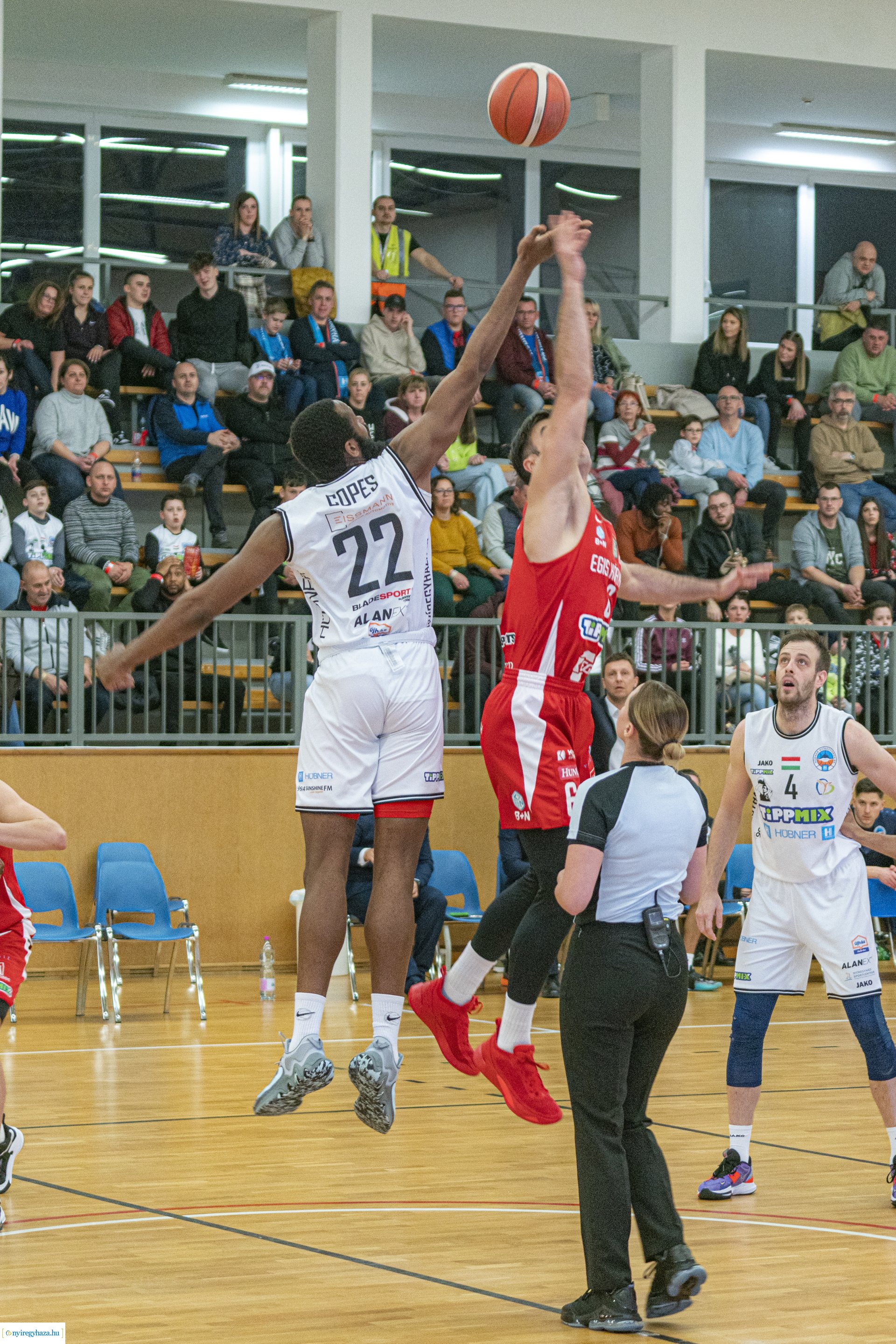 HÜBNER Nyíregyháza BS - Egis Körmend kosárlabda mérkőzés