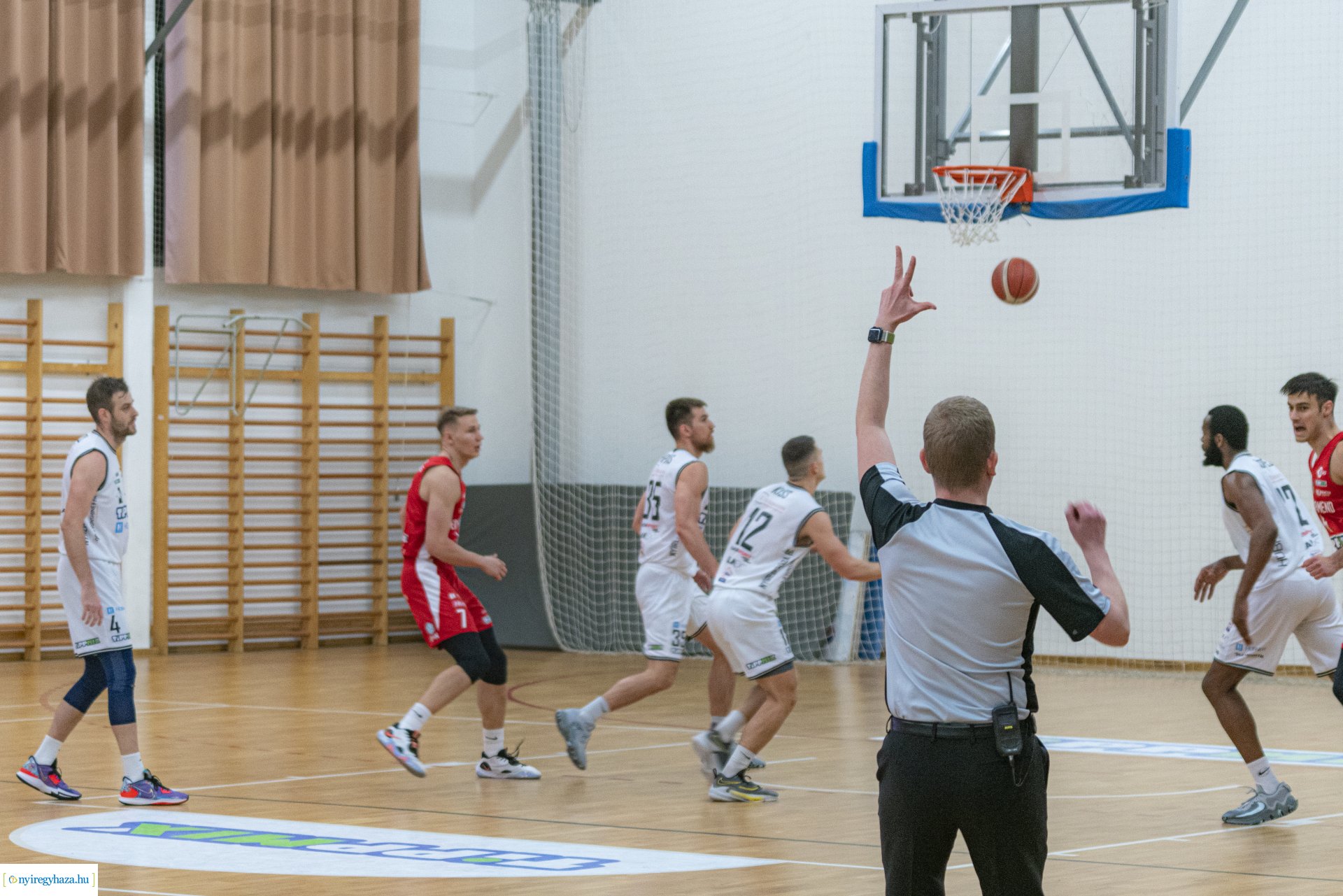 HÜBNER Nyíregyháza BS - Egis Körmend kosárlabda mérkőzés