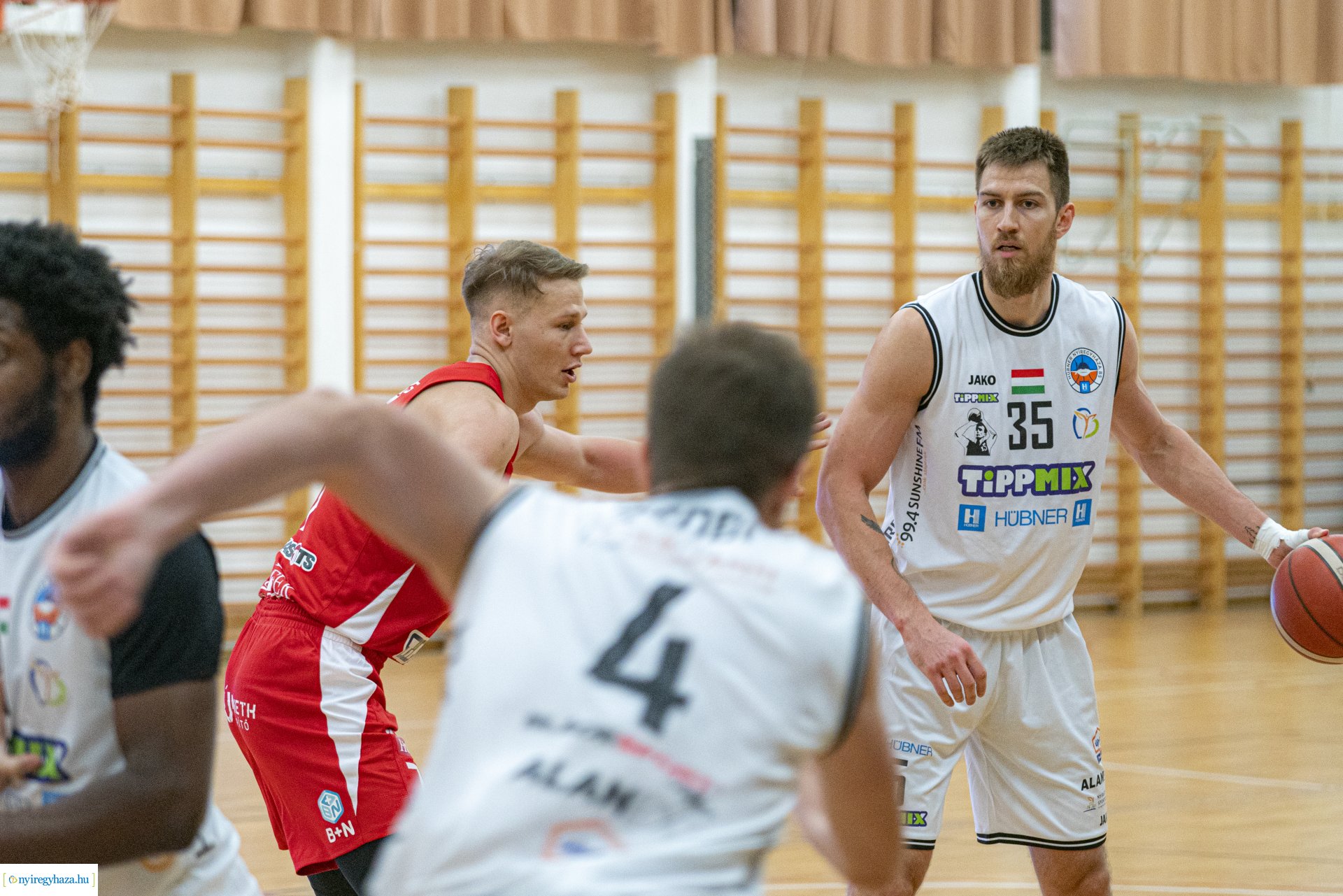 HÜBNER Nyíregyháza BS - Egis Körmend kosárlabda mérkőzés