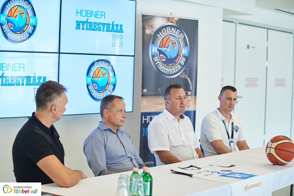 Hübner Nyíregyháza BS sajtótájékoztató