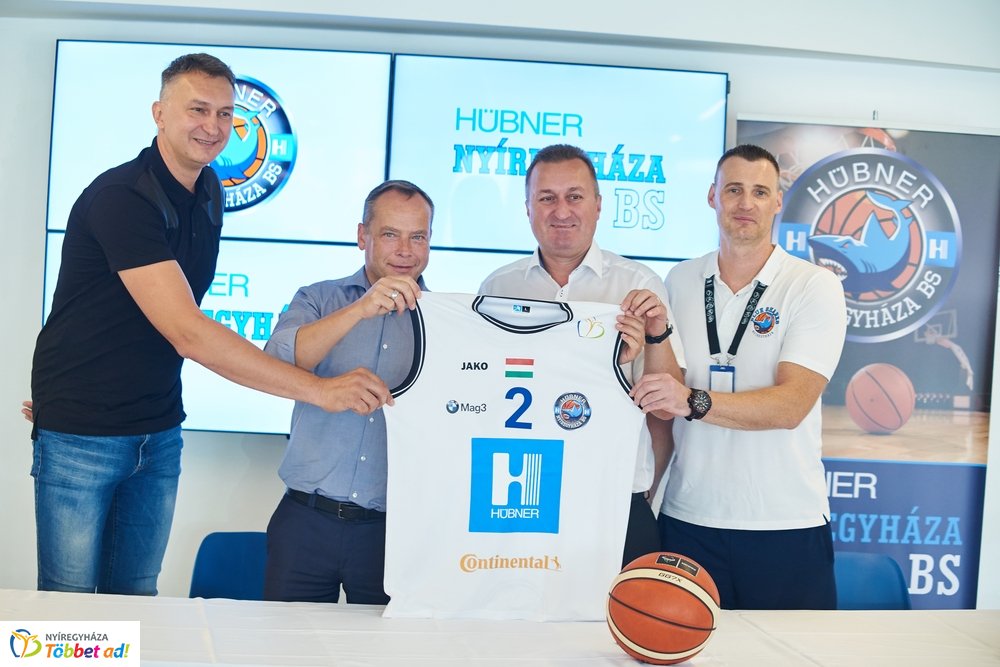 Hübner Nyíregyháza BS sajtótájékoztató