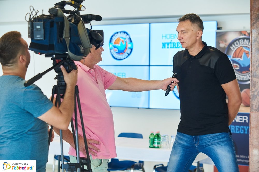 Hübner Nyíregyháza BS sajtótájékoztató