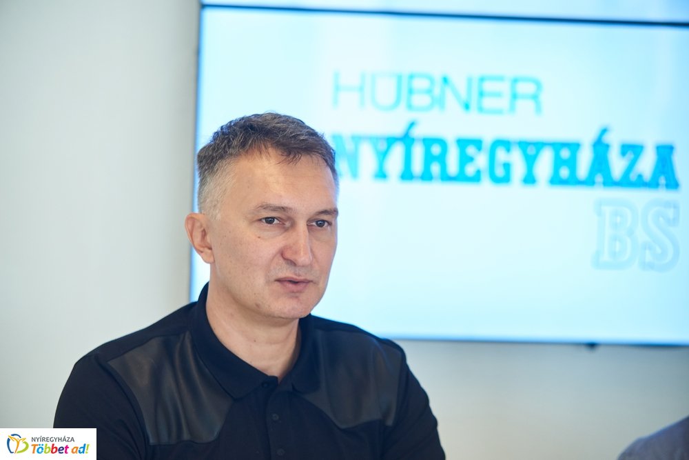 Hübner Nyíregyháza BS sajtótájékoztató