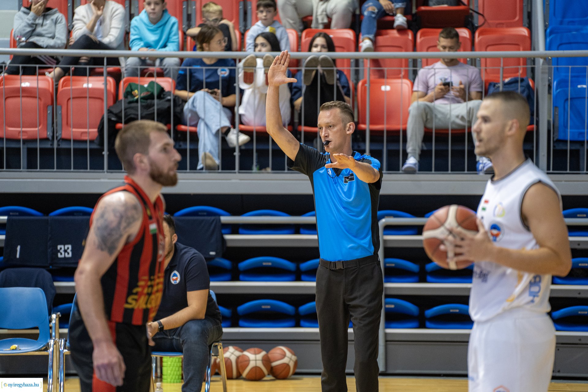 Hübner Nyíregyháza BS - Salgótarjáni KSE NBI/B férfi bajnoki kosárlabda mérkőzés