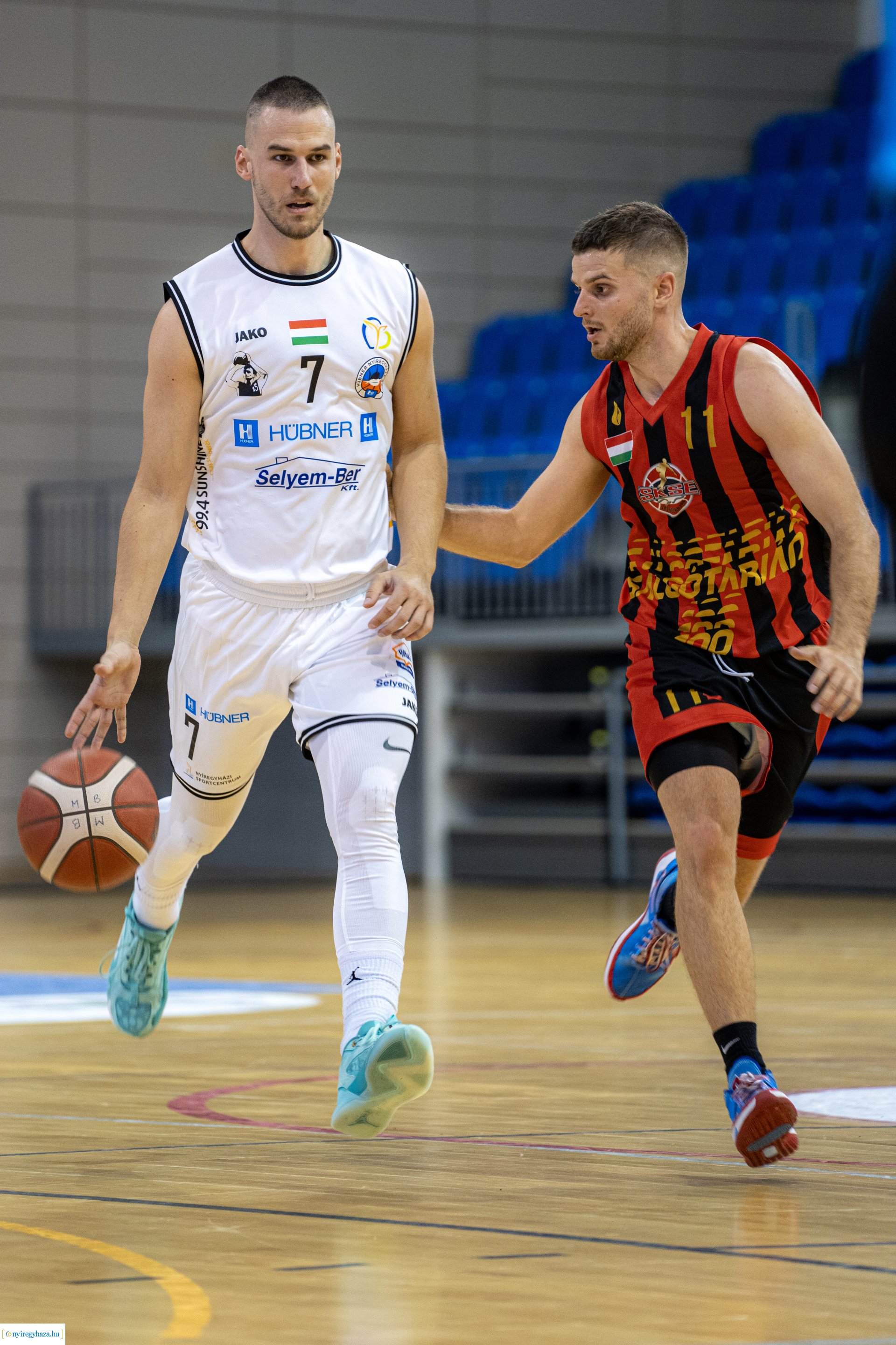 Hübner Nyíregyháza BS - Salgótarjáni KSE NBI/B férfi bajnoki kosárlabda mérkőzés