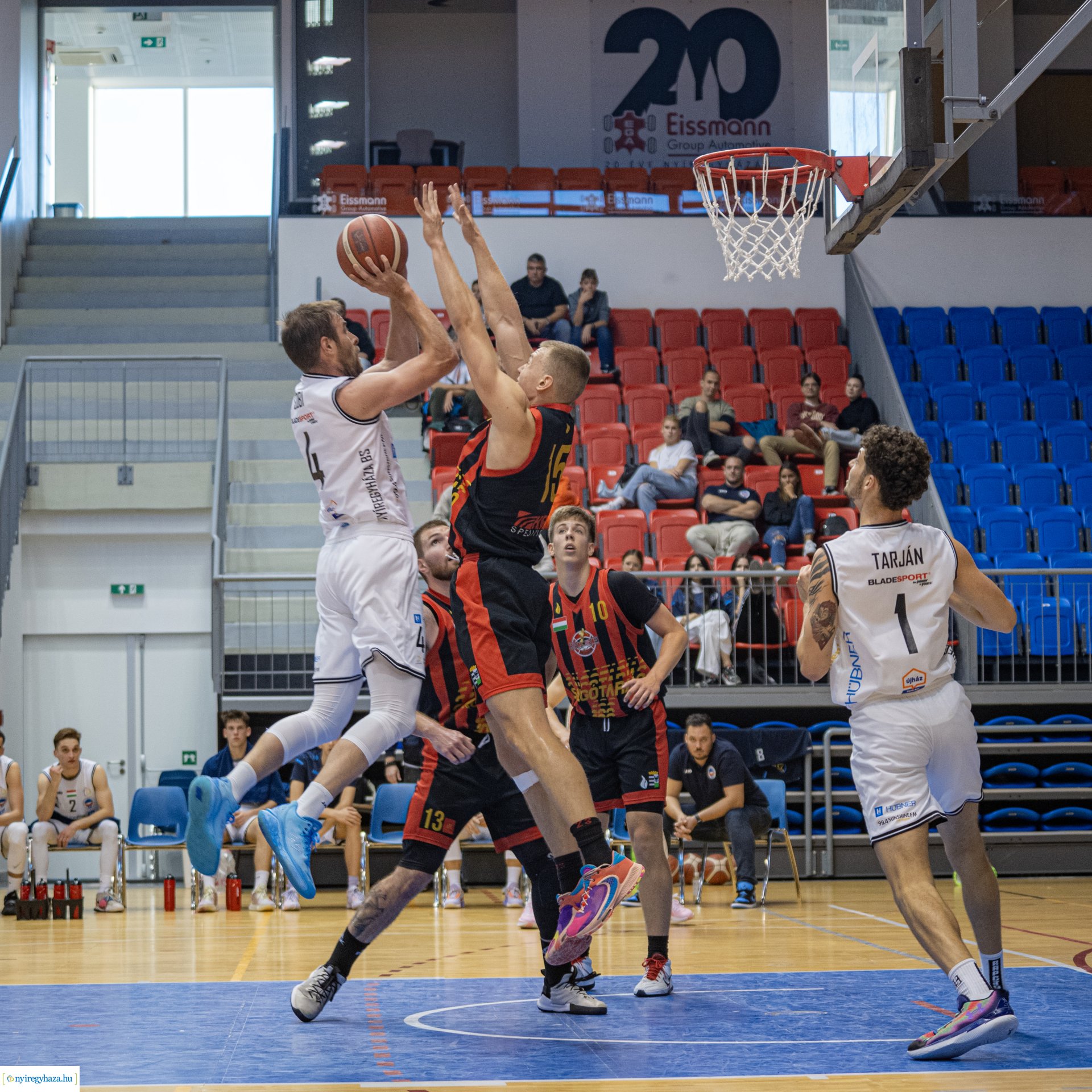 Hübner Nyíregyháza BS - Salgótarjáni KSE NBI/B férfi bajnoki kosárlabda mérkőzés