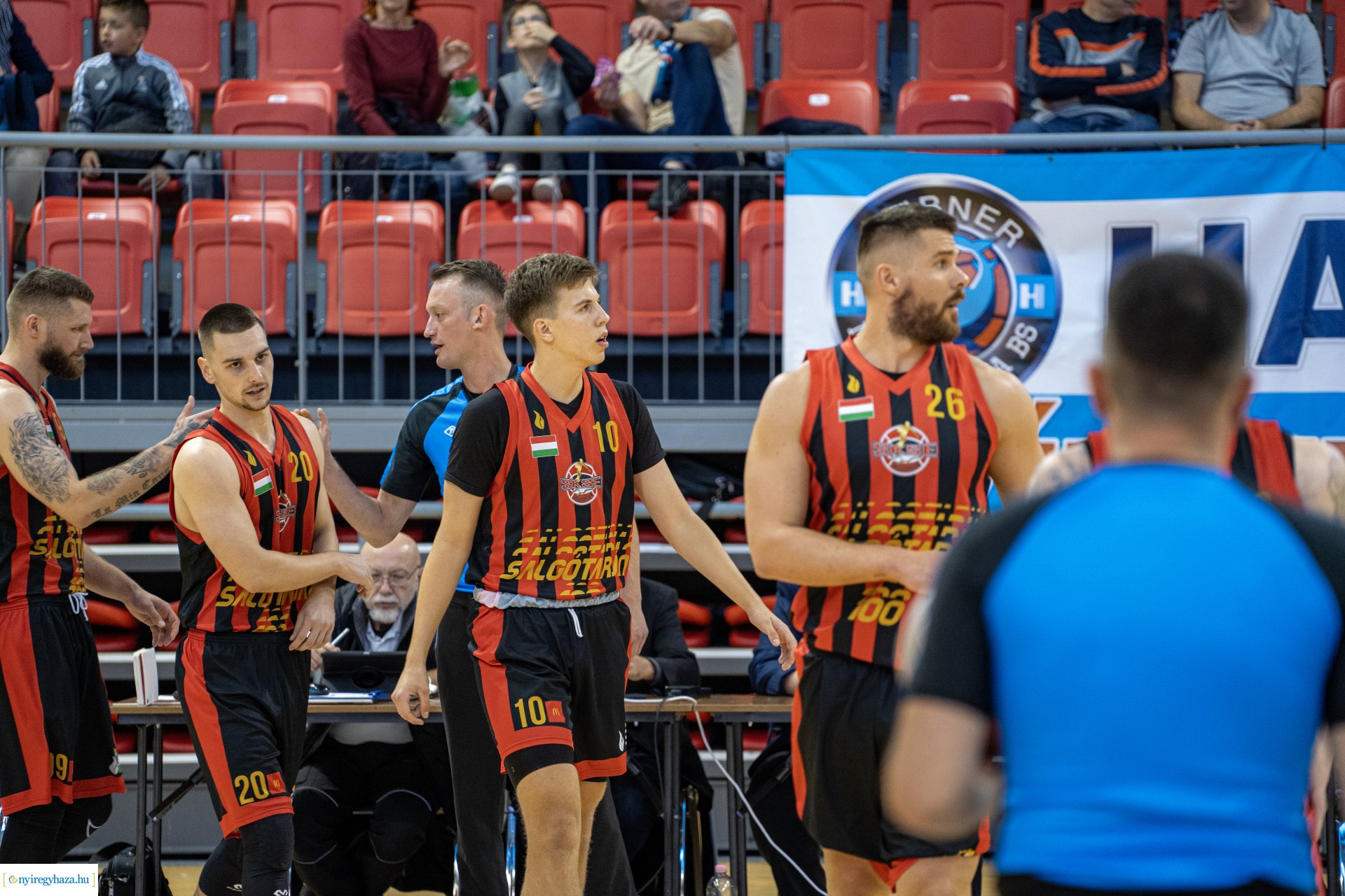 Hübner Nyíregyháza BS - Salgótarjáni KSE NBI/B férfi bajnoki kosárlabda mérkőzés