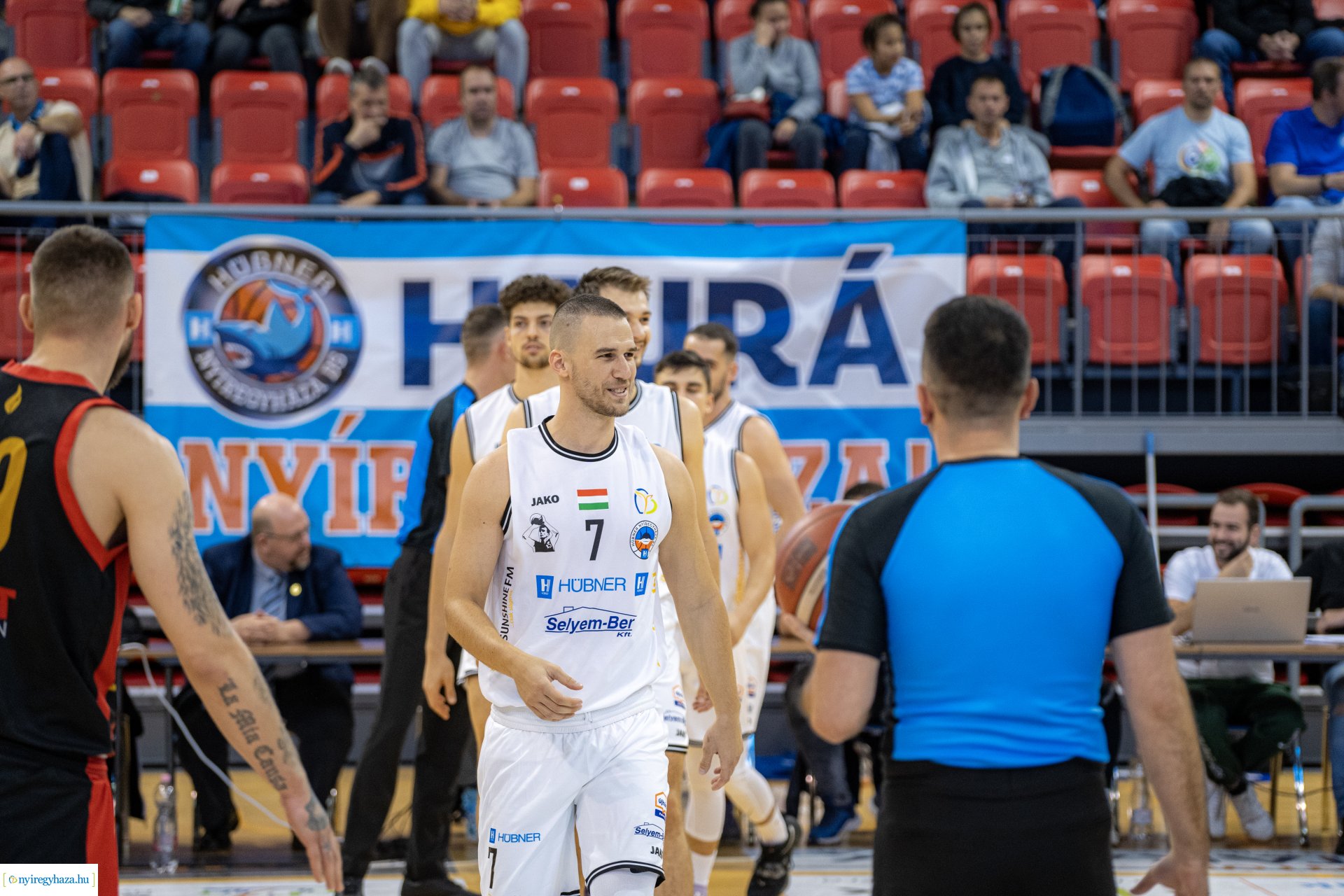 Hübner Nyíregyháza BS - Salgótarjáni KSE NBI/B férfi bajnoki kosárlabda mérkőzés