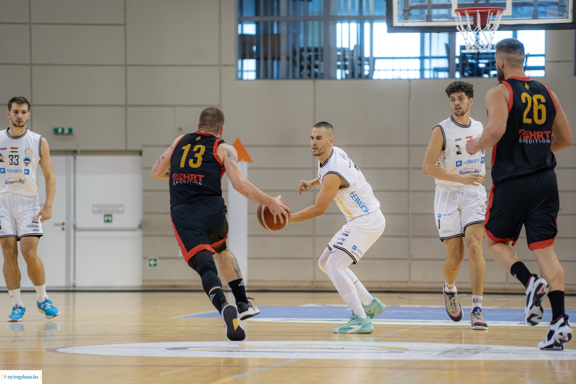Hübner Nyíregyháza BS - Salgótarjáni KSE NBI/B férfi bajnoki kosárlabda mérkőzés