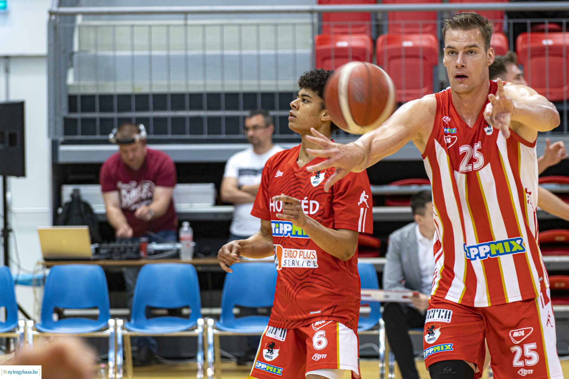 Hübner Nyíregyháza BS vs Budapesti Honvéd Kosárlabda Szakosztály kosárlabda mérkőzés 