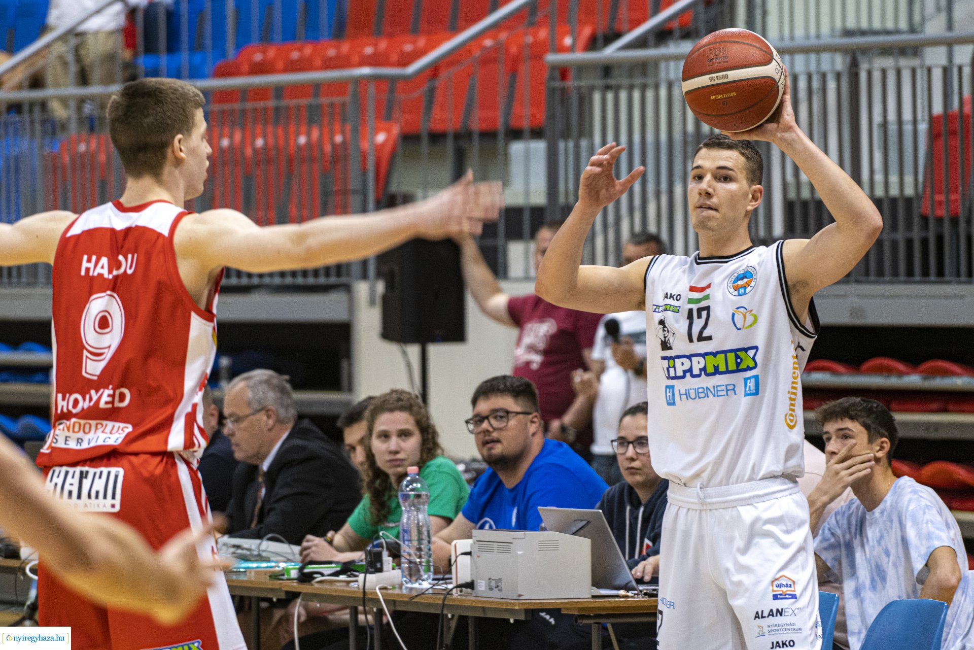 Hübner Nyíregyháza BS vs Budapesti Honvéd Kosárlabda Szakosztály kosárlabda mérkőzés 