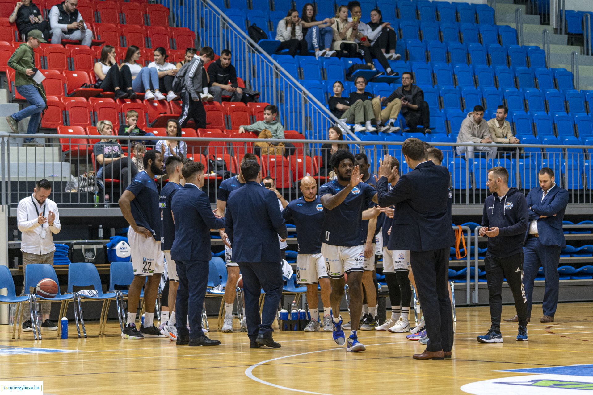 Hübner Nyíregyháza BS vs Budapesti Honvéd Kosárlabda Szakosztály kosárlabda mérkőzés 