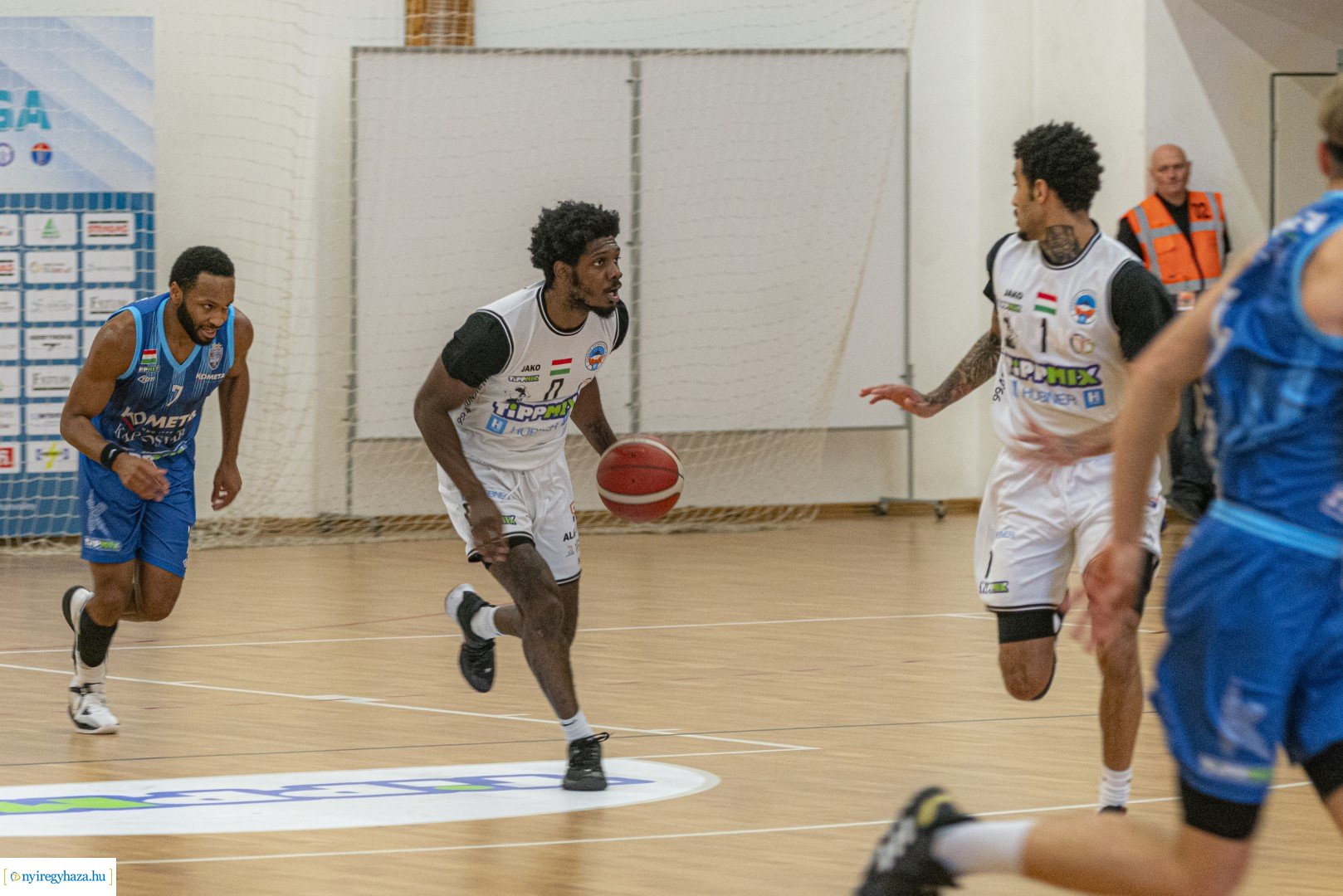 Hübner Nyíregyháza BS vs. Kometa Kaposvári KK kosárlabda mérkőzés