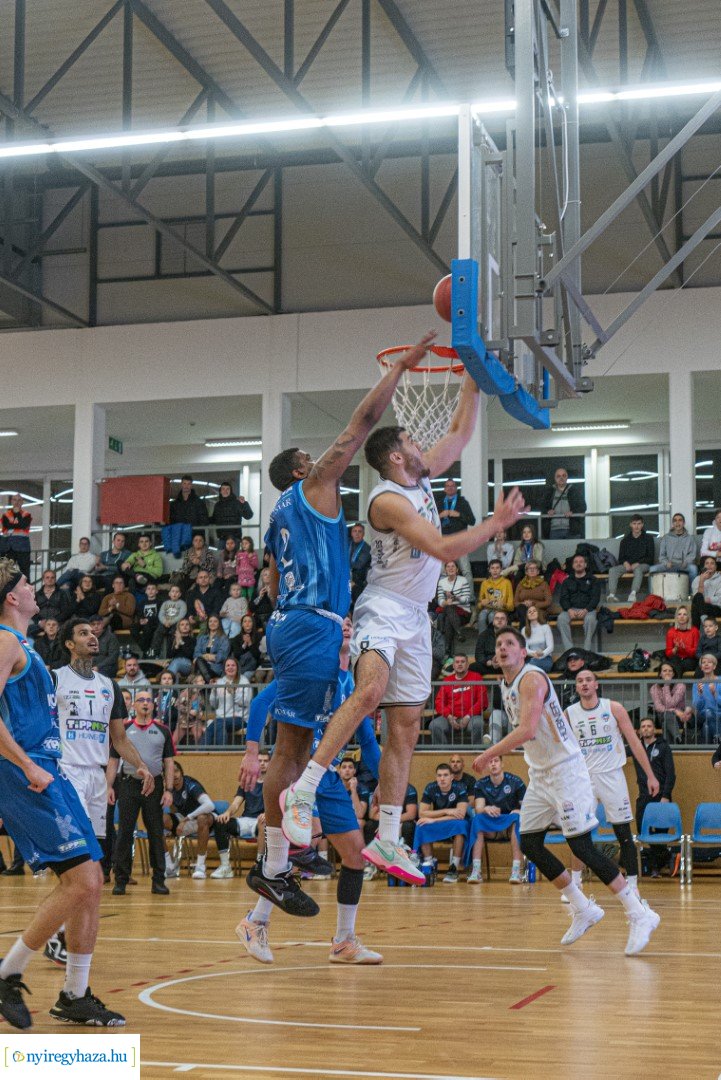 Hübner Nyíregyháza BS vs. Kometa Kaposvári KK kosárlabda mérkőzés