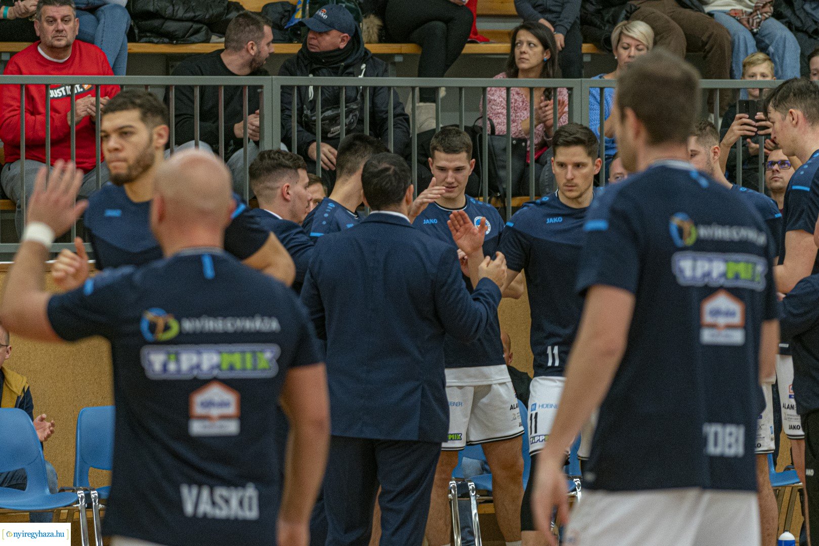 Hübner Nyíregyháza BS vs. Kometa Kaposvári KK kosárlabda mérkőzés