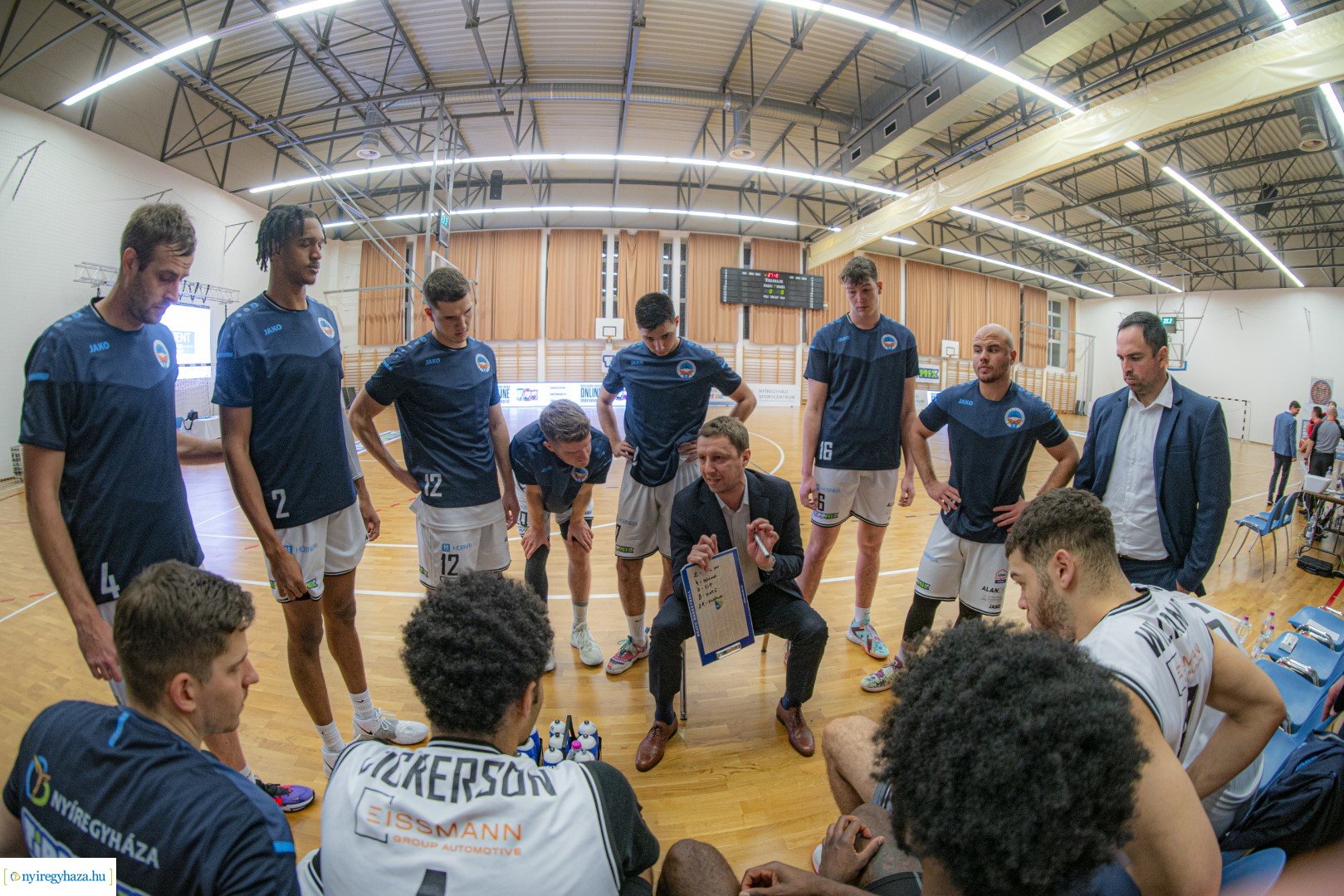 Hübner Nyíregyháza BS vs. Kometa Kaposvári KK kosárlabda mérkőzés