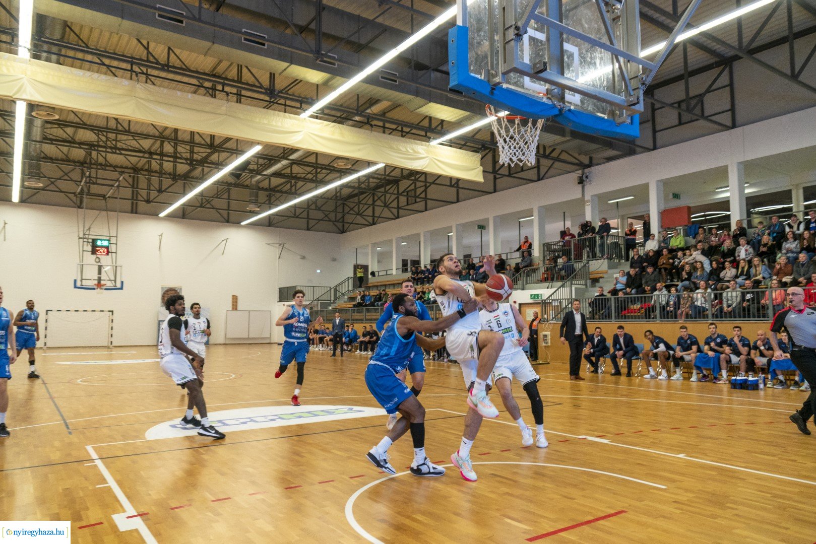 Hübner Nyíregyháza BS vs. Kometa Kaposvári KK kosárlabda mérkőzés