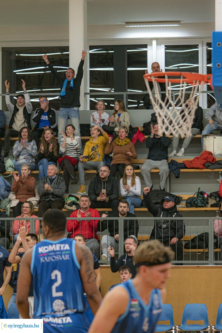 Hübner Nyíregyháza BS vs. Kometa Kaposvári KK kosárlabda mérkőzés