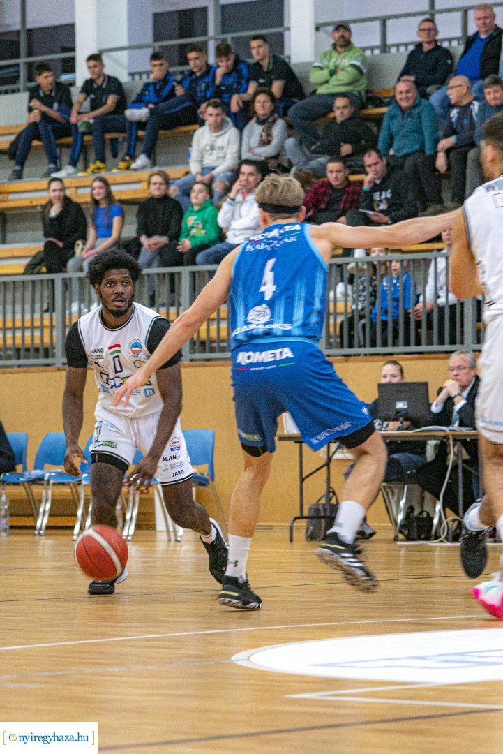 Hübner Nyíregyháza BS vs. Kometa Kaposvári KK kosárlabda mérkőzés