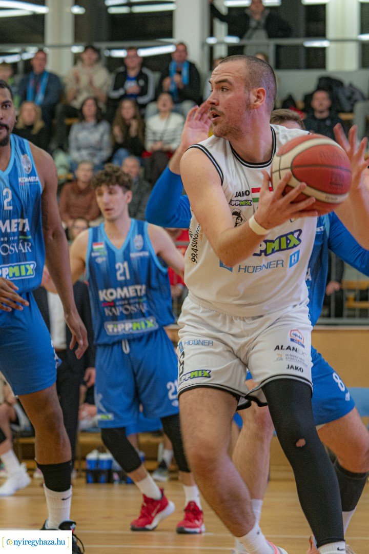 Hübner Nyíregyháza BS vs. Kometa Kaposvári KK kosárlabda mérkőzés
