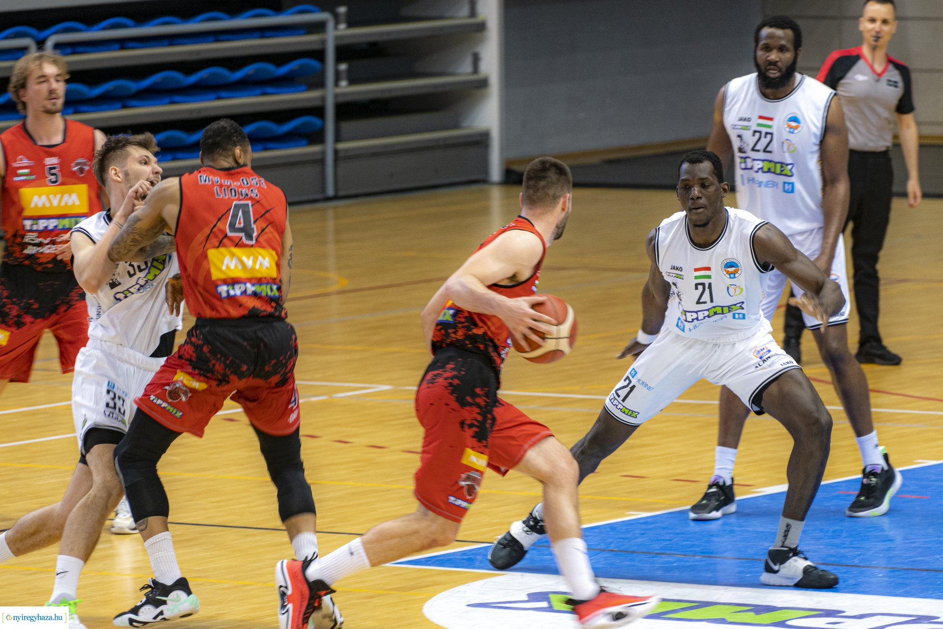 Hübner Nyíregyháza BS vs. MVM-OSE Lions kosárlabda mérkőzés
