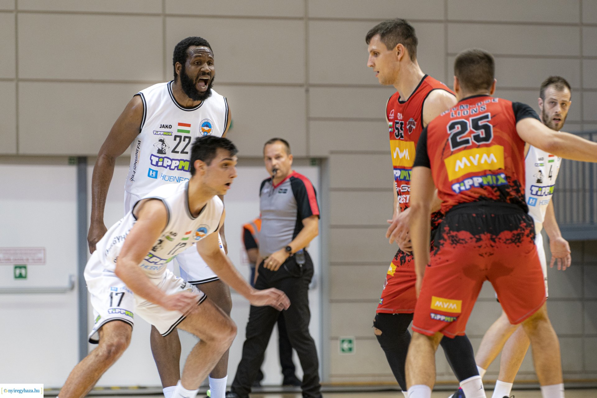 Hübner Nyíregyháza BS vs. MVM-OSE Lions kosárlabda mérkőzés