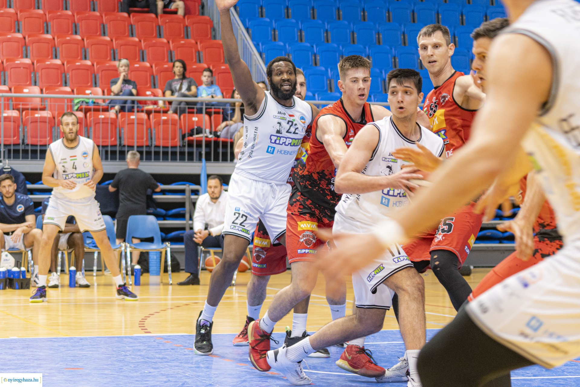 Hübner Nyíregyháza BS vs. MVM-OSE Lions kosárlabda mérkőzés