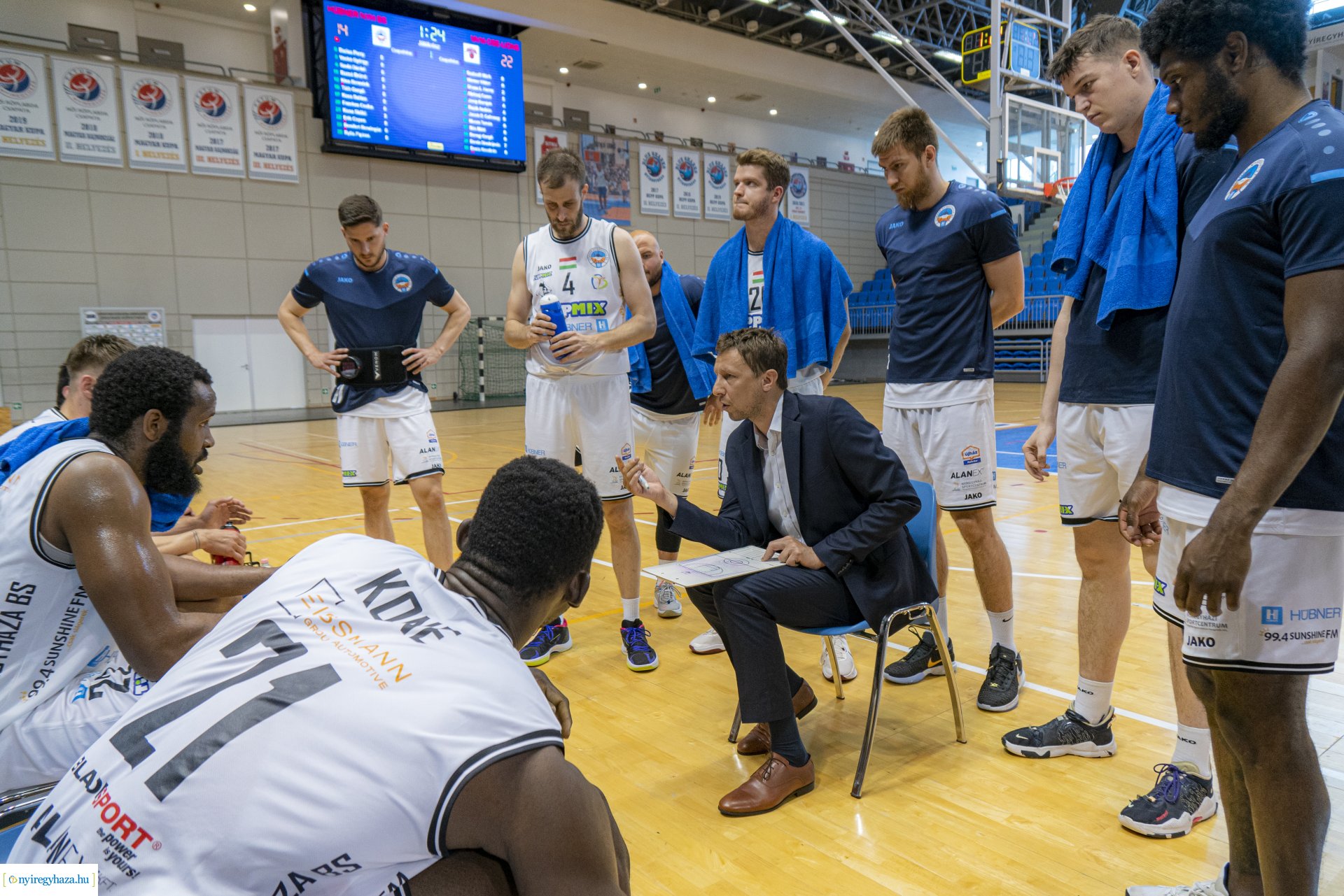 Hübner Nyíregyháza BS vs. MVM-OSE Lions kosárlabda mérkőzés
