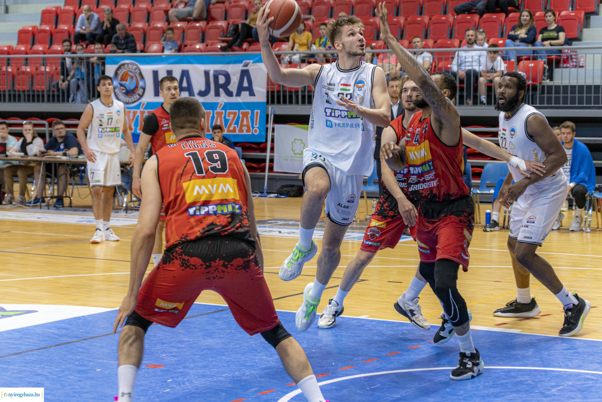 Hübner Nyíregyháza BS vs. MVM-OSE Lions kosárlabda mérkőzés