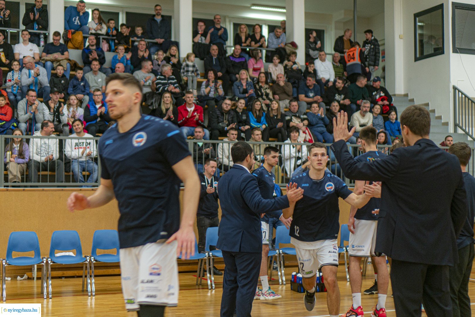 Hübner Nyíregyháza BS–DEAC kosárlabda mérkőzés