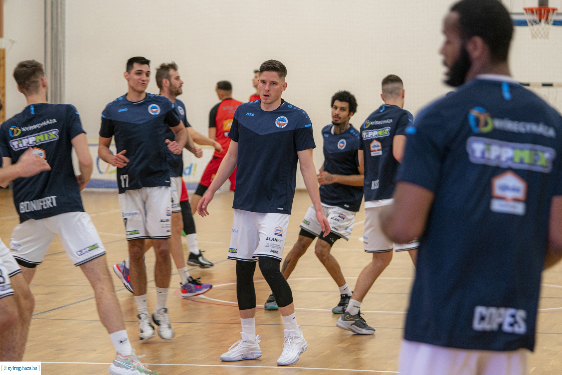 Hübner Nyíregyháza BS–MVM-OSE Lions kosárlabda mérkőzés