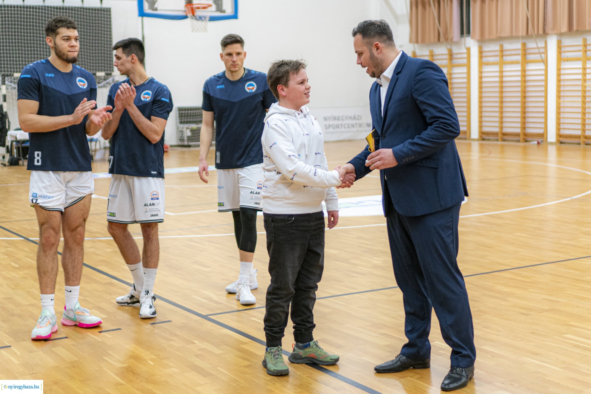 Hübner Nyíregyháza BS–MVM-OSE Lions kosárlabda mérkőzés