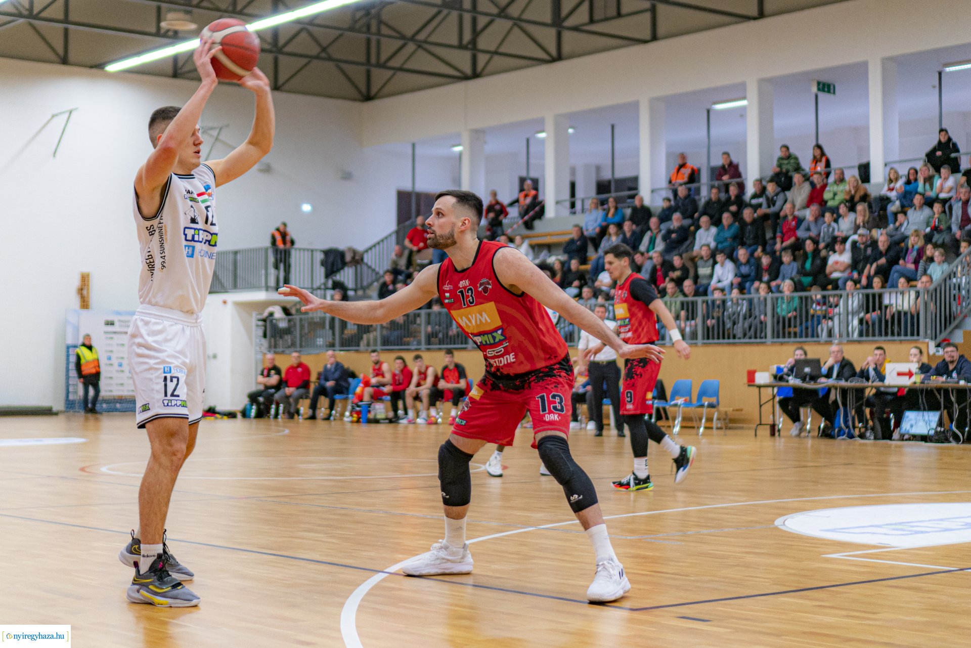 Hübner Nyíregyháza BS–MVM-OSE Lions kosárlabda mérkőzés