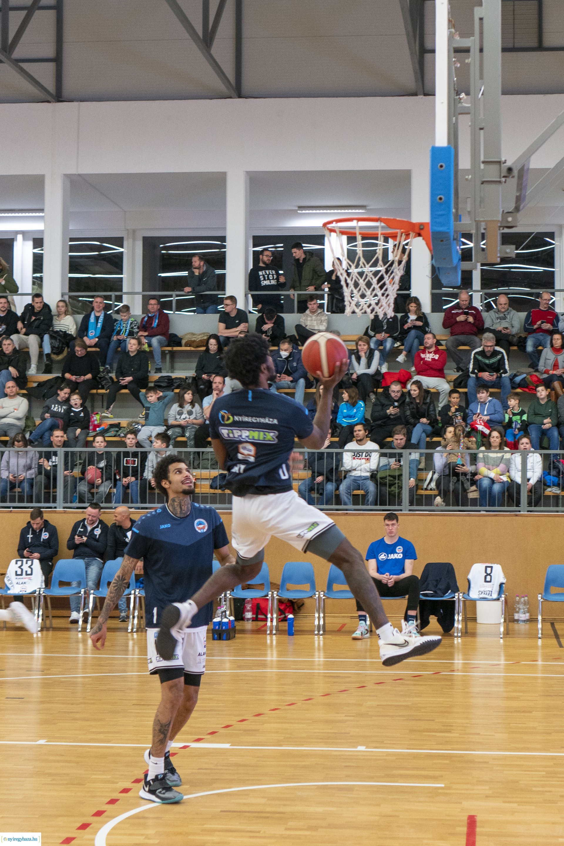 Hübner Nyíregyháza BS–MVM-OSE Lions kosárlabda mérkőzés