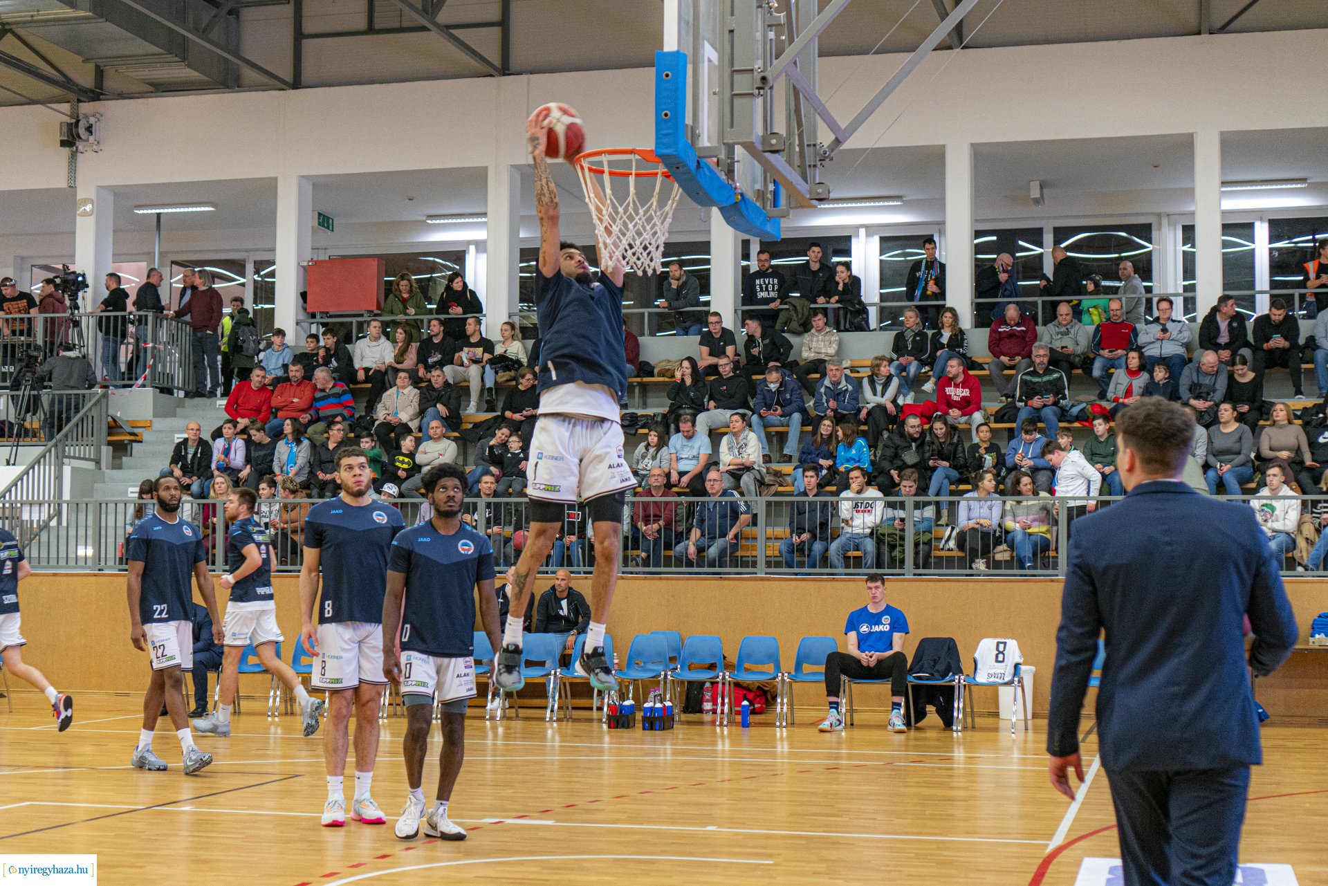 Hübner Nyíregyháza BS–MVM-OSE Lions kosárlabda mérkőzés