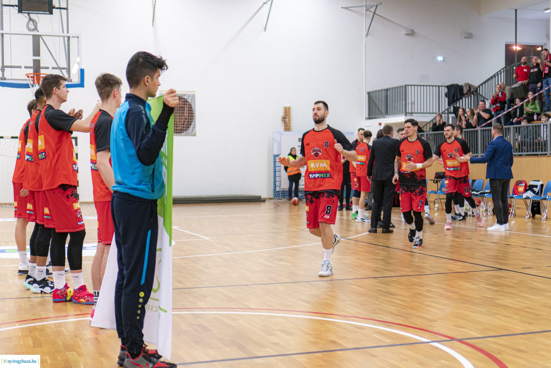 Hübner Nyíregyháza BS–MVM-OSE Lions kosárlabda mérkőzés